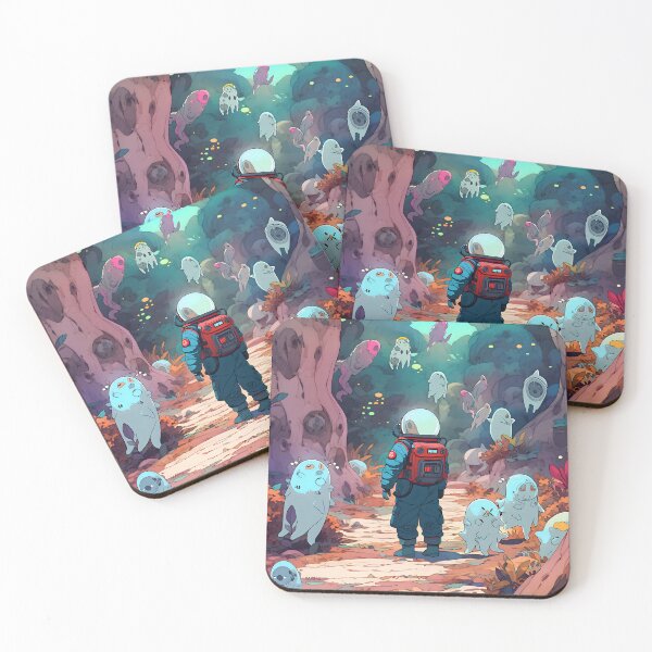 Item preview, Explore Infinity: Cosmic Digital Art and Astronauts in Space and Universe Illustrations designed and sold by InsaneLEDP.