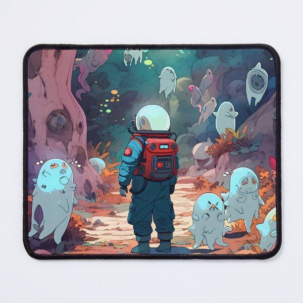 Item preview, Explore Infinity: Cosmic Digital Art and Astronauts in Space and Universe Illustrations designed and sold by InsaneLEDP.