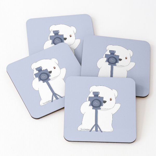 Item preview, Camera man Polar Bear | Bunniesmee designed and sold by bunniesmee.