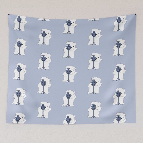 Item preview, Camera man Polar Bear | Bunniesmee designed and sold by bunniesmee.