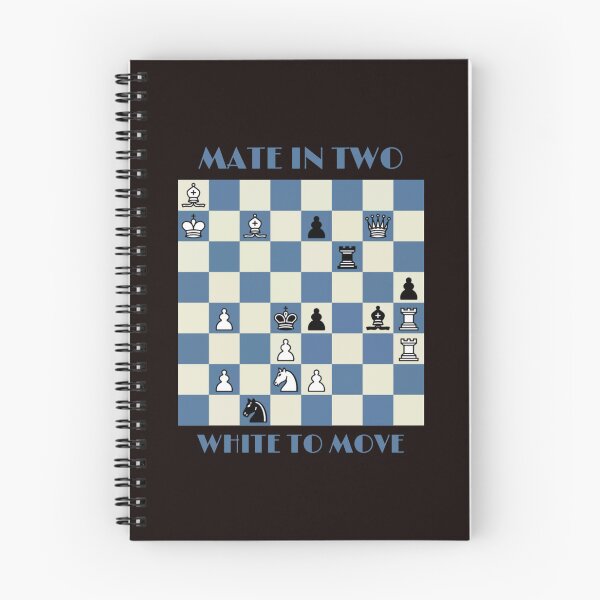 Item preview, Checkmate in two chess puzzle  designed and sold by ALEXANDRIBLAC.