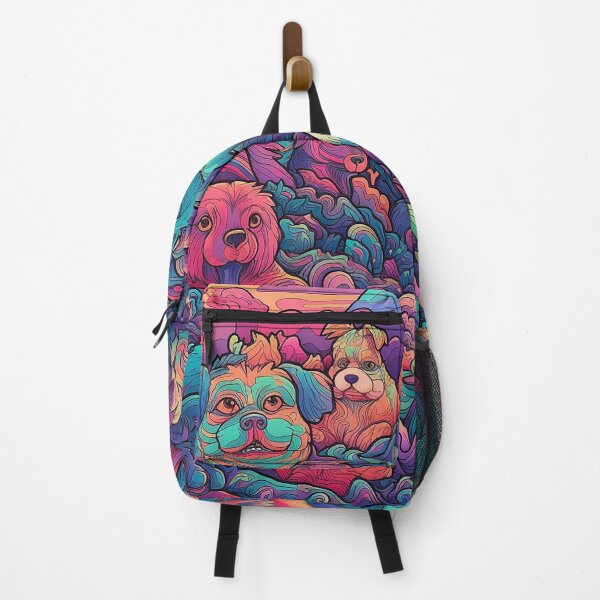 Item preview, Trippy Dog Landscape designed and sold by RetroAnimals.