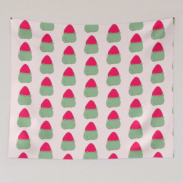 Item preview, Strawberry Frog illustration  designed and sold by Mayarart.