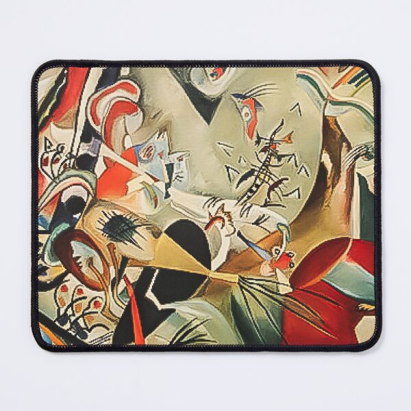 Item preview, Kandinsky | In Grey designed and sold by BossyCatHome.