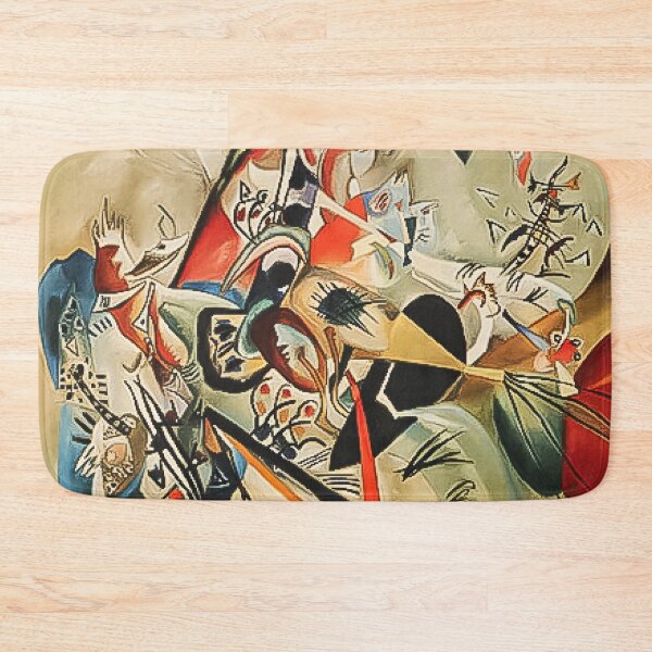 Item preview, Kandinsky | In Grey designed and sold by BossyCatHome.