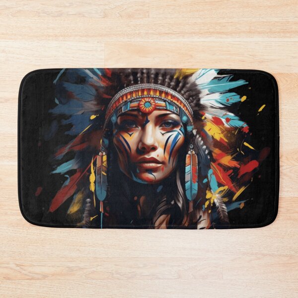 Item preview, Native American Girl designed and sold by Sandiq Design.