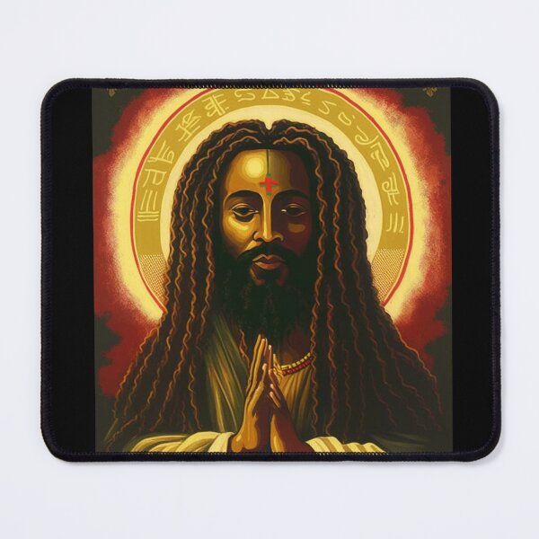 Item preview, Afro African Jesus, Rasta, Dreadlocks, Rastafarian, Spirital  designed and sold by Logiamerch.
