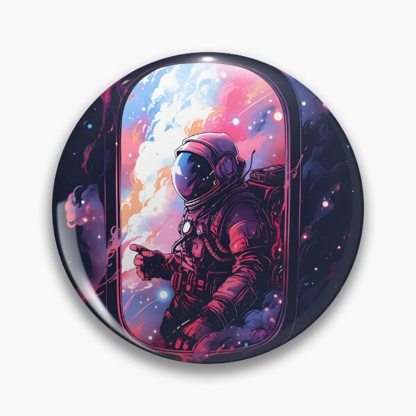 Item preview, Explore Infinity: Cosmic Digital Art and Astronauts in Space and Universe Illustrations designed and sold by InsaneLEDP.