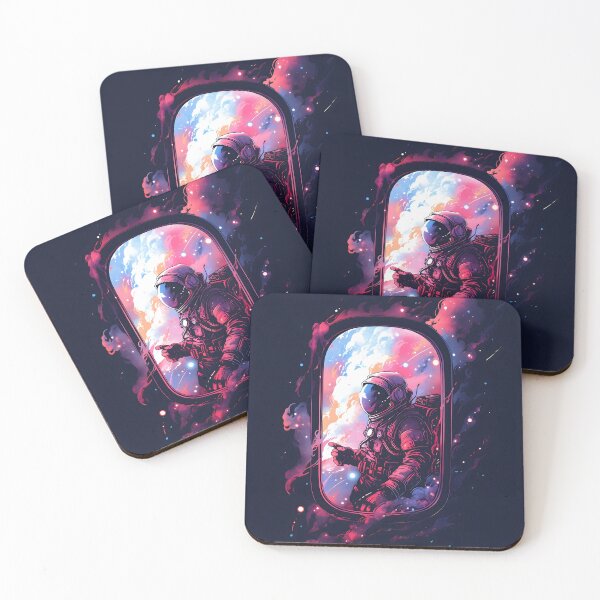 Item preview, Explore Infinity: Cosmic Digital Art and Astronauts in Space and Universe Illustrations designed and sold by InsaneLEDP.