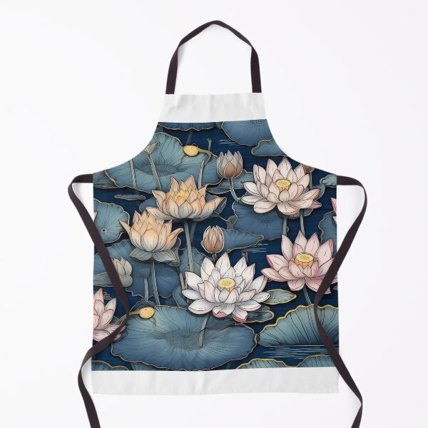 Item preview, White Lotus in the pond portrait designed and sold by EternityLoves.