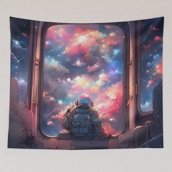 Item preview, Explore Infinity: Cosmic Digital Art and Astronauts in Space and Universe Illustrations designed and sold by InsaneLEDP.