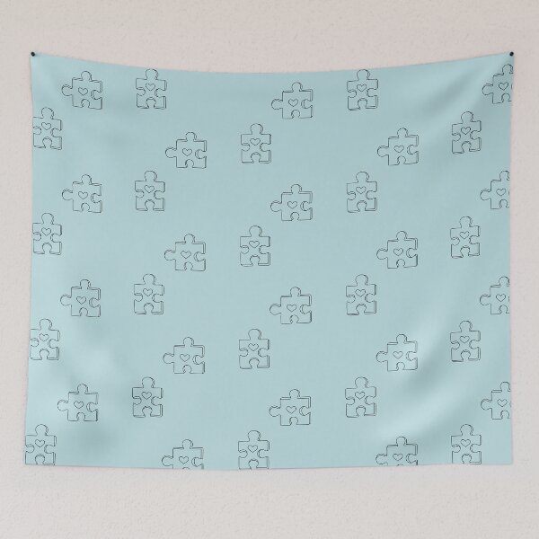 Item preview, Matching puzzle pieces  symbols designed and sold by TinyArtCorner.