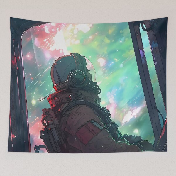 Item preview, Explore Infinity: Cosmic Digital Art and Astronauts in Space and Universe Illustrations designed and sold by InsaneLEDP.
