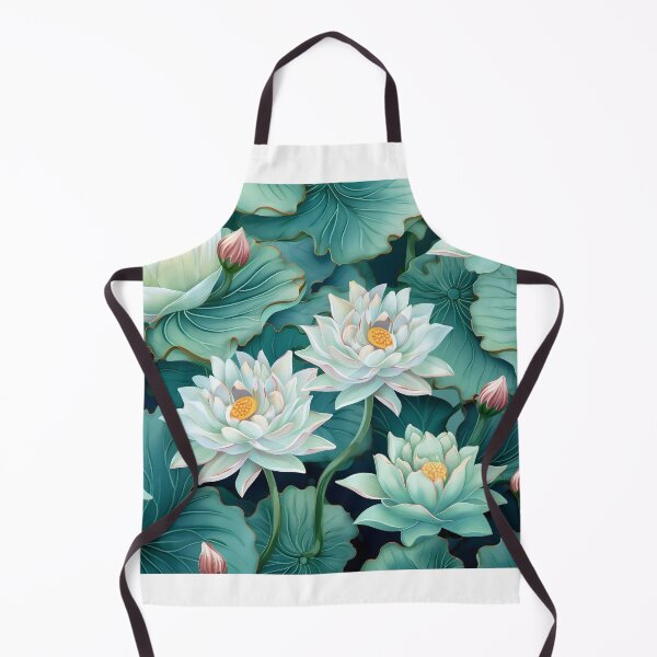 Item preview, White Lotus Seamless digital art designed and sold by EternityLoves.