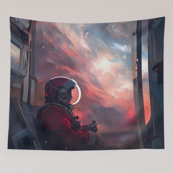 Item preview, Explore Infinity: Cosmic Digital Art and Astronauts in Space and Universe Illustrations designed and sold by InsaneLEDP.