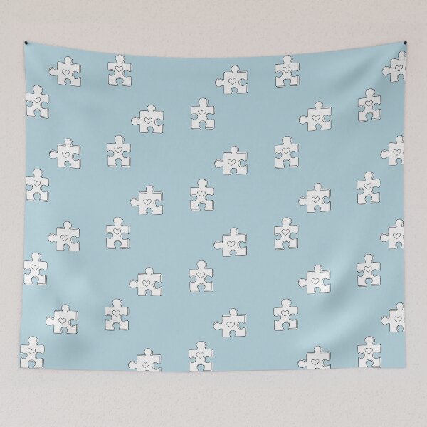 Item preview, Matching puzzle pieces symbols designed and sold by TinyArtCorner.