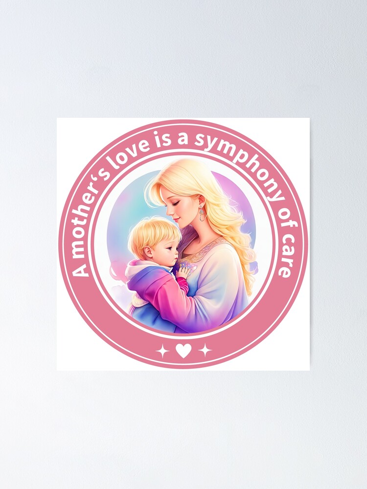 A mother‘s love is a symphony of care Poster