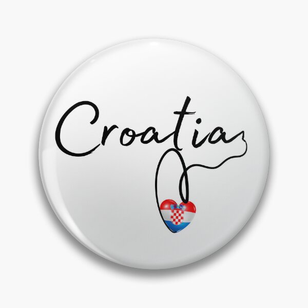 Item preview, Croatia Heart, Croatia Flag, I love Croatia designed and sold by SztylishDesigns.