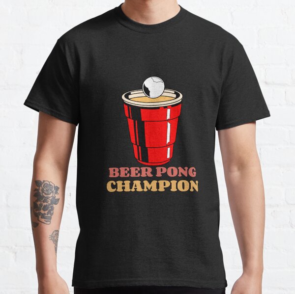 Artikel-Vorschau von Bier-Pong-Champion, Bier-Pong-Becher und Ball, designt und verkauft von mintmilitia.