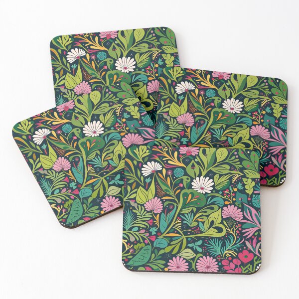 Item preview, Colorful Flower Pattern designed and sold by UllaSformat.