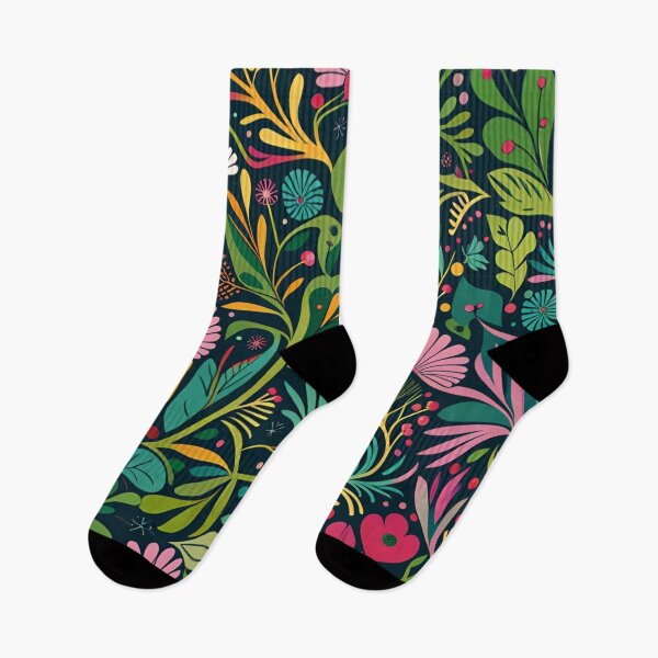 Item preview, Colorful Flower Pattern designed and sold by UllaSformat.