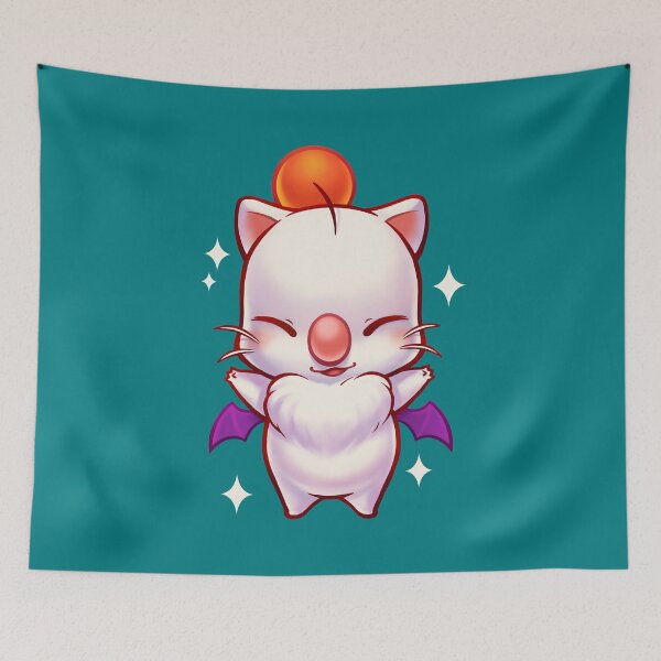 Item preview, Moogle hug - Kupo - Cute Final fantasy - ff7 - ff XIV - ff9 designed and sold by BlancaVidal.