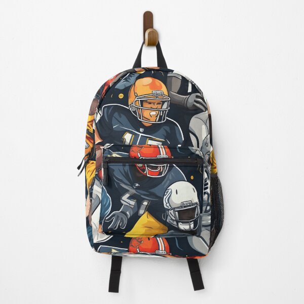 Item preview, Don your face paint, bring out the foam fingers, and grab your lucky socks. Let the kickoff season extravaganza unfold!—Autumn Football Kickoff Fall Design Pattern Committee designed and sold by ignasirus.