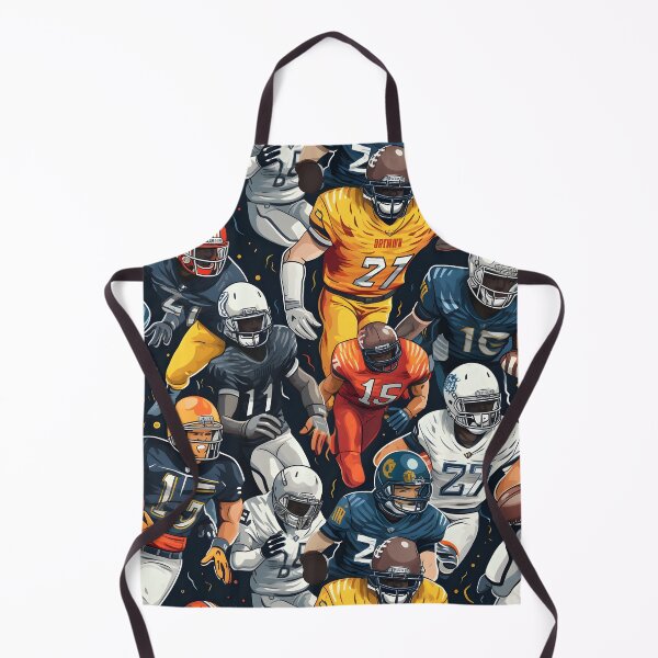 Item preview, Don your face paint, bring out the foam fingers, and grab your lucky socks. Let the kickoff season extravaganza unfold!—Autumn Football Kickoff Fall Design Pattern Committee designed and sold by ignasirus.