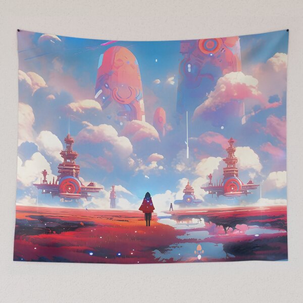 Item preview, Explore Infinity: Cosmic Digital Art and Astronauts in Space and Universe Illustrations designed and sold by InsaneLEDP.