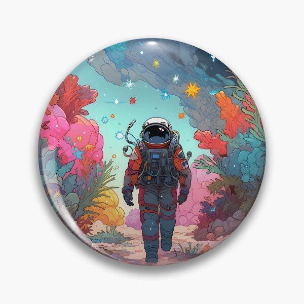 Item preview, Explore Infinity: Cosmic Digital Art and Astronauts in Space and Universe Illustrations designed and sold by InsaneLEDP.