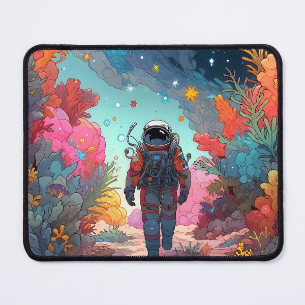 Item preview, Explore Infinity: Cosmic Digital Art and Astronauts in Space and Universe Illustrations designed and sold by InsaneLEDP.