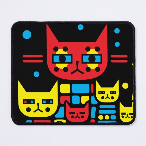 Item preview, colorful comic of cats designed and sold by Ck-2106design.