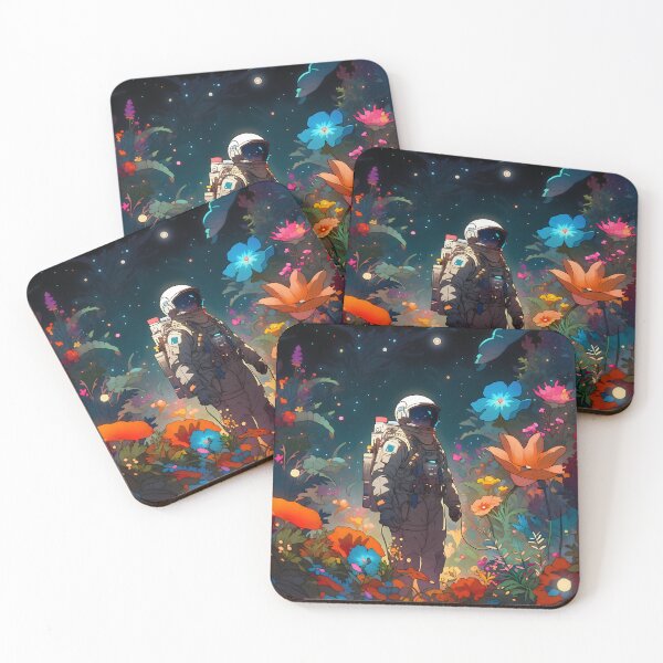 Item preview, Explore Infinity: Cosmic Digital Art and Astronauts in Space and Universe Illustrations designed and sold by InsaneLEDP.