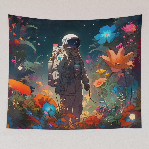 Item preview, Explore Infinity: Cosmic Digital Art and Astronauts in Space and Universe Illustrations designed and sold by InsaneLEDP.