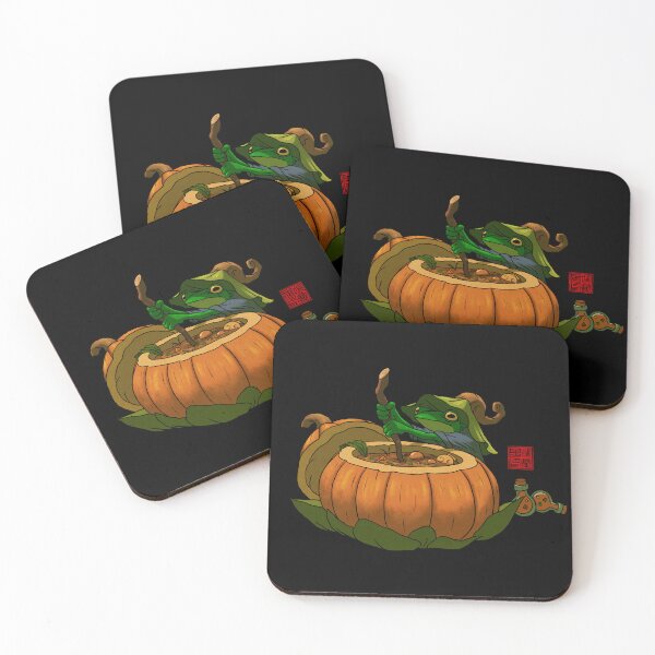 Item preview, Halloween potion maker witchy frog no text designed and sold by DingHuArt.