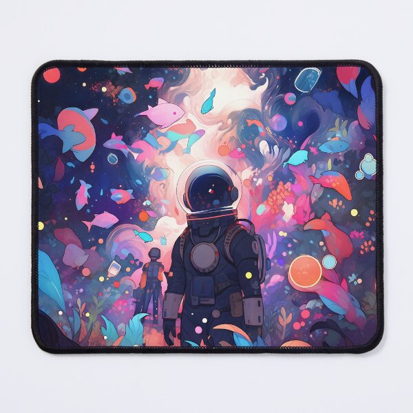 Item preview, Explore Infinity: Cosmic Digital Art and Astronauts in Space and Universe Illustrations designed and sold by InsaneLEDP.