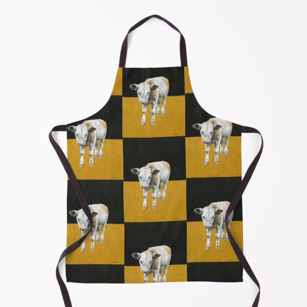 Item preview, Calf On Black And Gold designed and sold by mictomart.