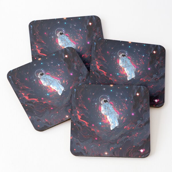 Item preview, Explore Infinity: Cosmic Digital Art and Astronauts in Space and Universe Illustrations designed and sold by InsaneLEDP.
