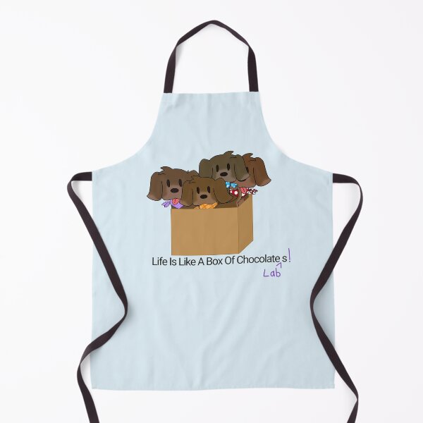 Item preview, Life Is Like A Box Of Chocolate Labs! designed and sold by Cutsiecottage.