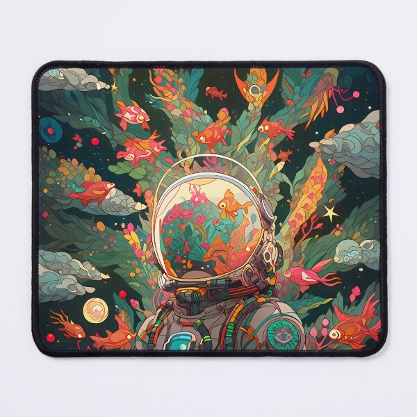 Item preview, Explore Infinity: Cosmic Digital Art and Astronauts in Space and Universe Illustrations designed and sold by InsaneLEDP.