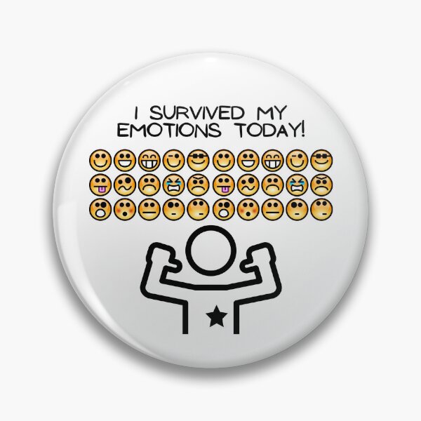 Item preview, I Survived My Emotions Today! designed and sold by ThatsJustJilly.