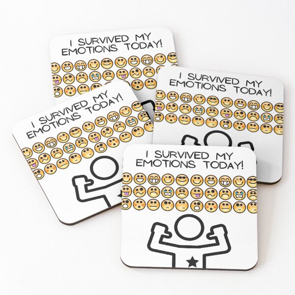 Item preview, I Survived My Emotions Today! designed and sold by ThatsJustJilly.