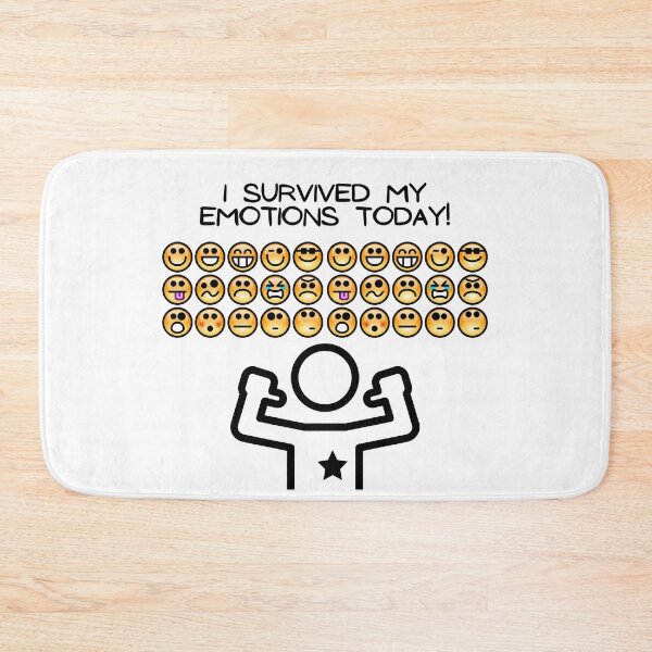Item preview, I Survived My Emotions Today! designed and sold by ThatsJustJilly.