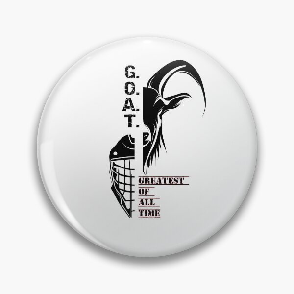 Item preview, G.O.A.T. Hockey Goalie Vintage Cool Retro College University Team Gift designed and sold by bitsybits.