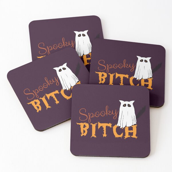 Item preview, Scaredy Cat Skeptic Podcast - Spooky Bitch designed and sold by EmilyDewsnap.