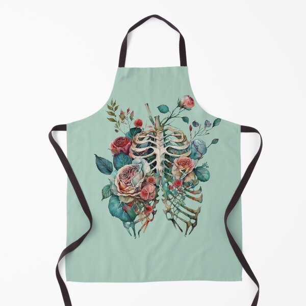 Item preview, Floral Anatomy: A Ribcage Full of Watercolor Roses designed and sold by EmeraldeaArt.
