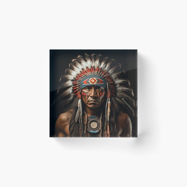 Item preview, Young Native American  designed and sold by Sandiq Design.