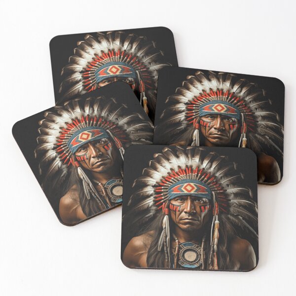 Item preview, Young Native American  designed and sold by Sandiq Design.