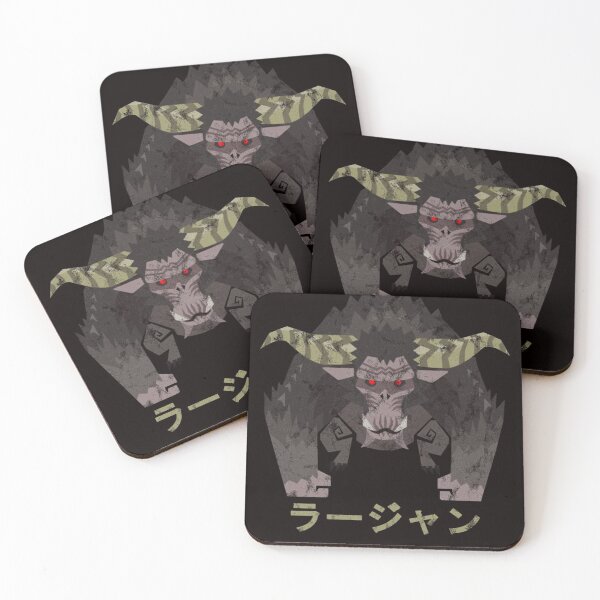 Item preview, Monster Hunter World Iceborne Rajang Kanji  designed and sold by JENNIFWANSON.