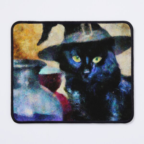 Item preview, Halloween Witch's Black Cat designed and sold by Jodoillustration.
